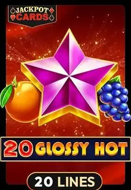 Slot 20 Glossy Hot Jackpot Cards